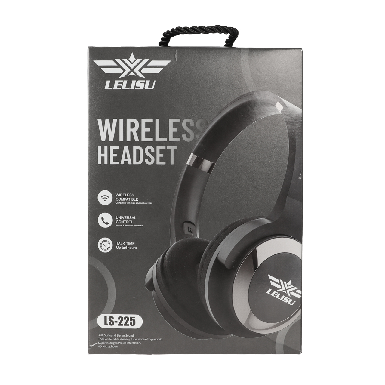 هدفون بی سیم LELISU مدل LS-225 - مشکی- BSA
